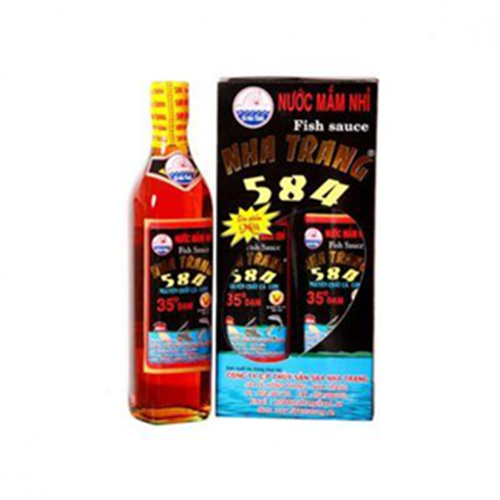 Nước mắm 584 Nha Trang 35 độ đạm nguồn gốc xuất xứ đảm bảo 100%